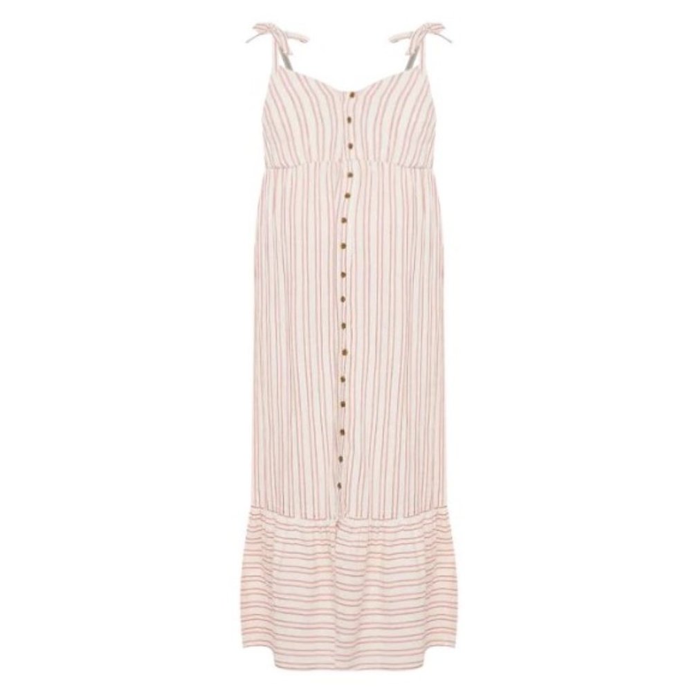 NWOT Sonoma Cotton Maxi Sundress w/ Tie Straps - SO CUTE!